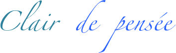 Clair  de  pensée